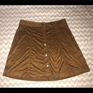 Brown skirt